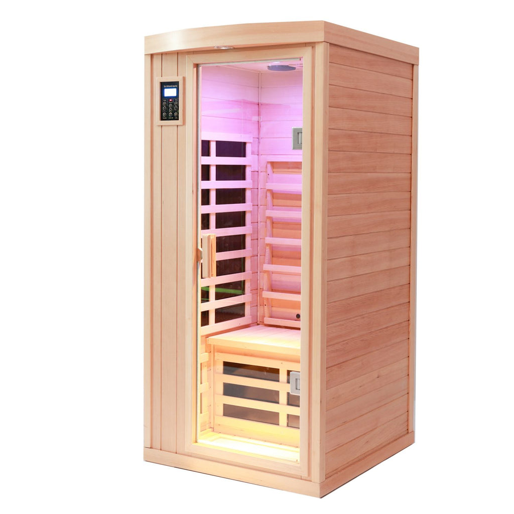 1 Person Hemlock Far Infrared Sauna - Image 2