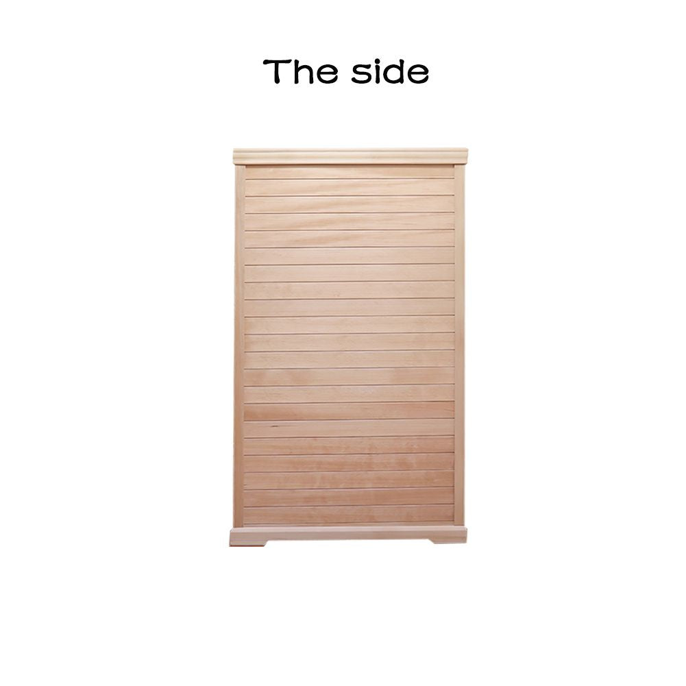 Two-person Far-infrared Hemlock indoor sauna room - Image 10