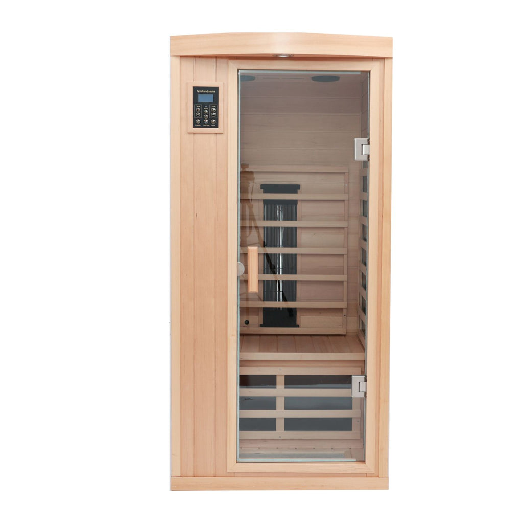 1 Person Hemlock Far Infrared Sauna - Image 4