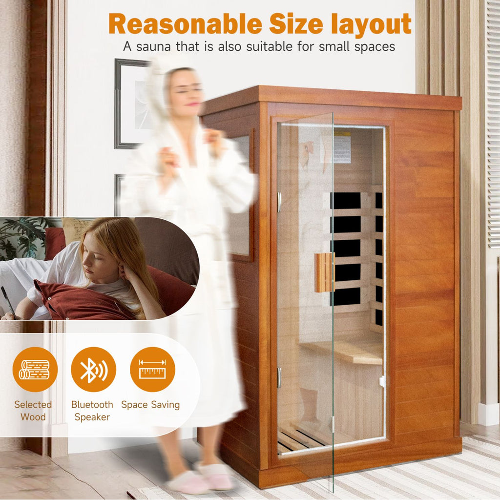 1 Person Far Infrared Sauna - Image 5