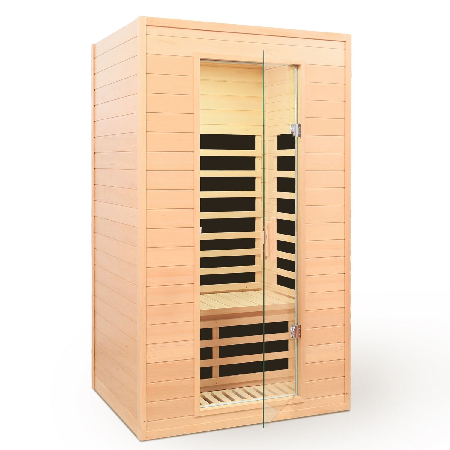 Hemlock Two-person far infrared roof embedded indoor sauna room - Image 4